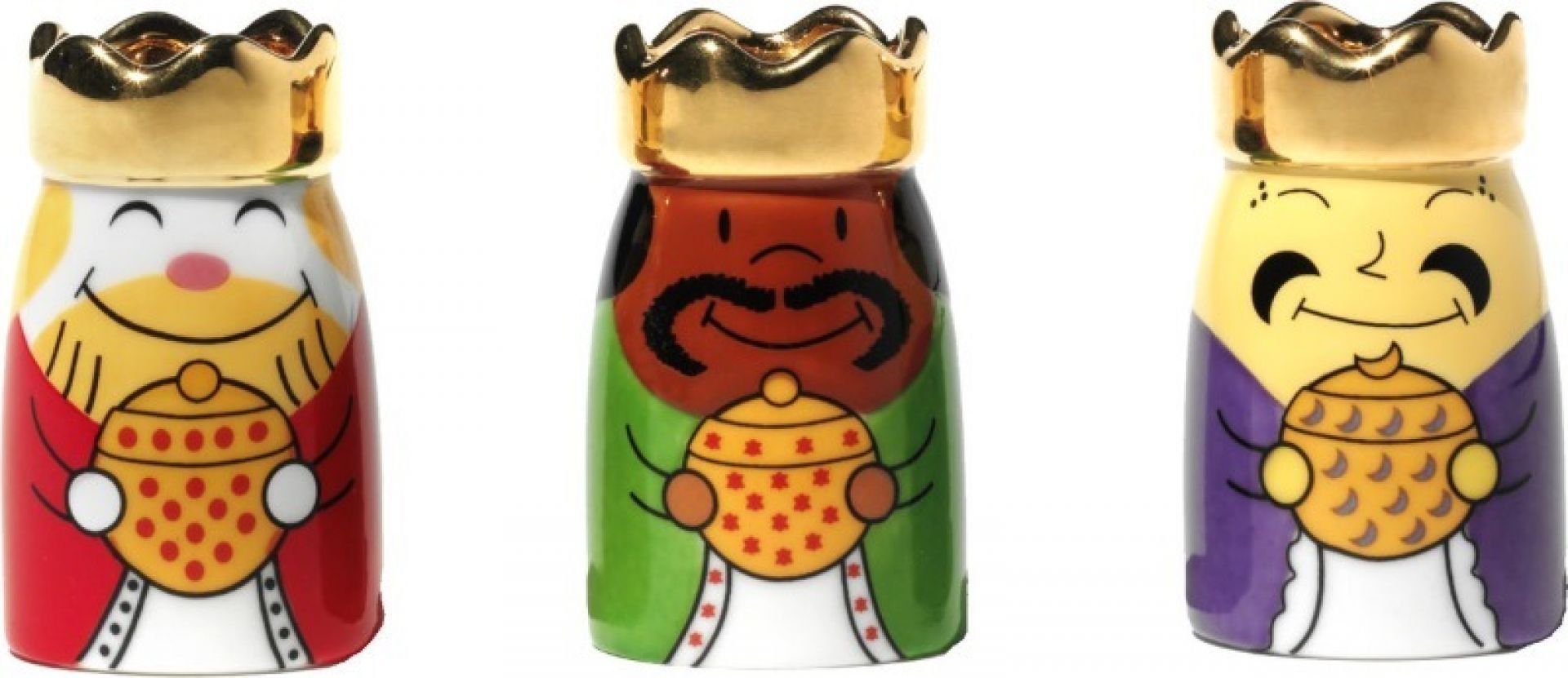 AMGI10SET1 Re Magi Figurines Set Three Kings Alessi SINGLE PIECES